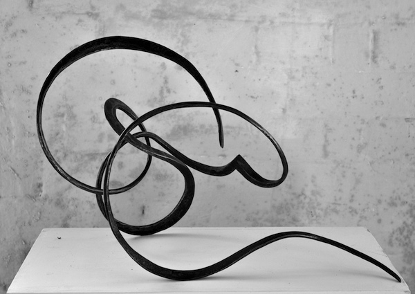 Forged steel sculpture